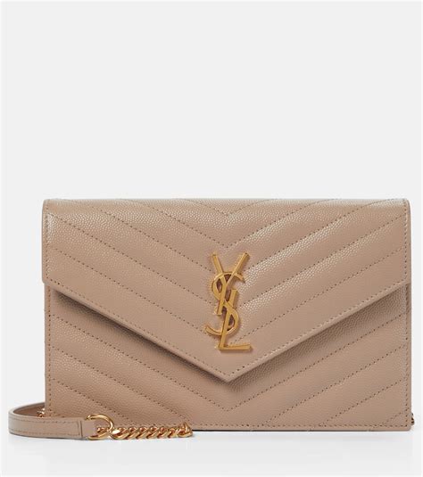 ysl tassel wallet chain bag|ysl cassandre envelope chain wallet.